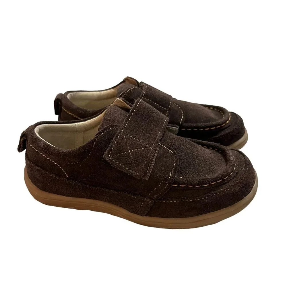 Kai Sz 12 Brown Suede Leather Dress Shoes